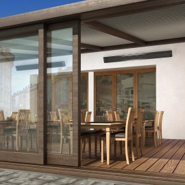 Terrace heater TH-Series painel radiante 1500w